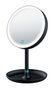 Beurer Miroir Cosmétique BS45LE Noir avec Lumière LED et Grossissement 5x